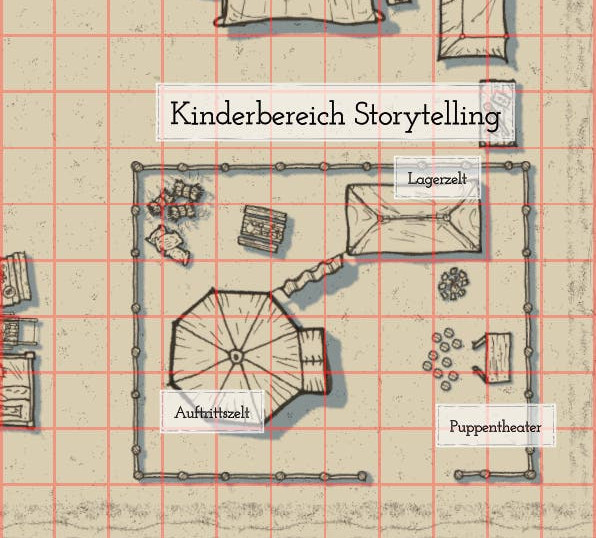 Kinderbereich auf Festivals und&nbsp;Märkten